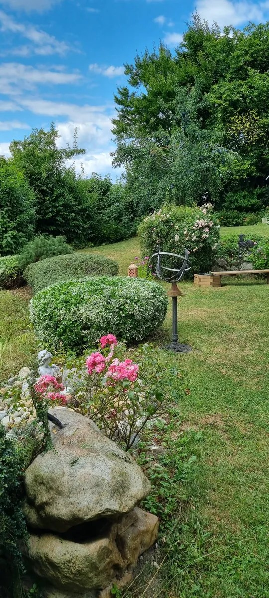 Gepflegte Gartenanlage