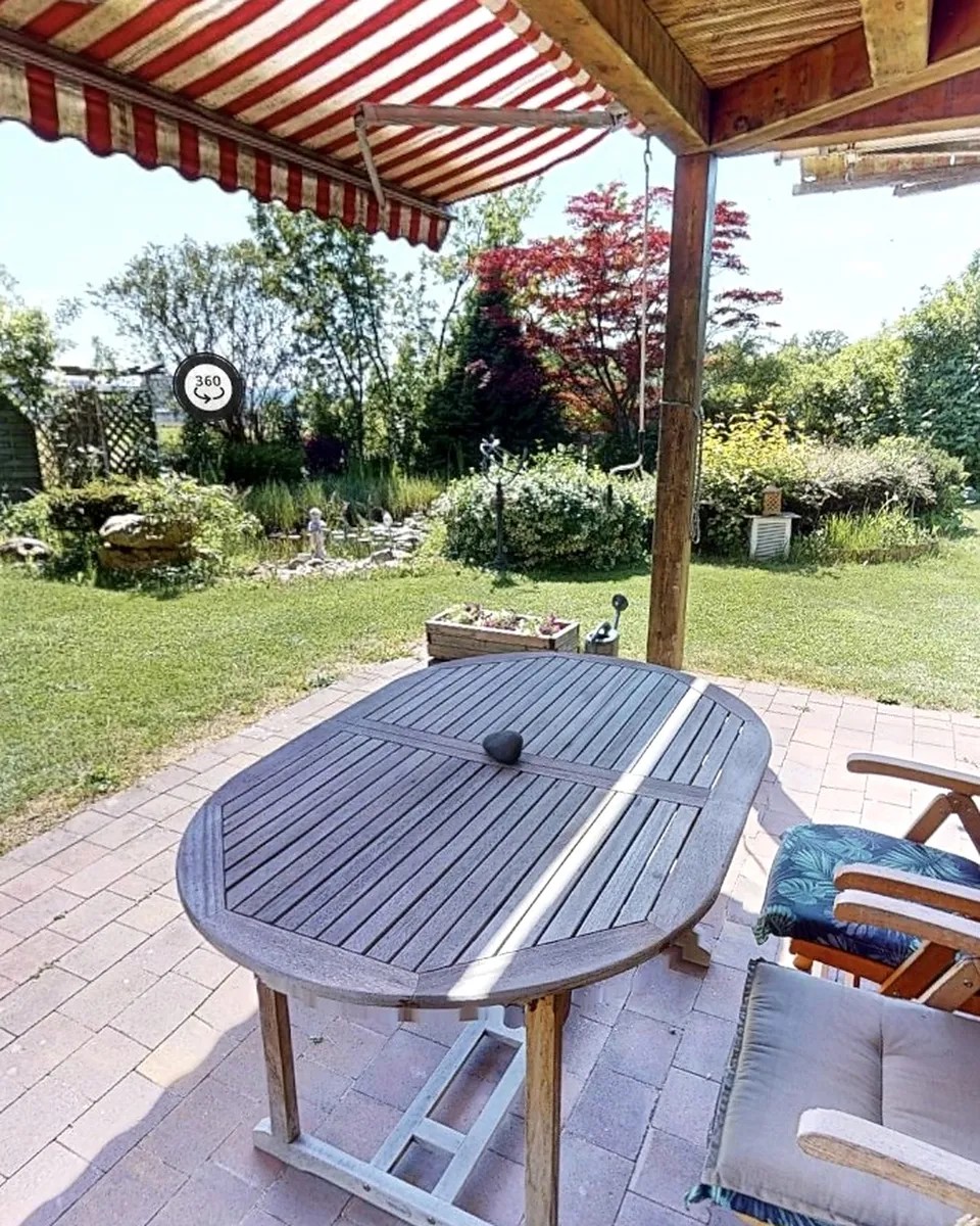 Überdachte Terrasse